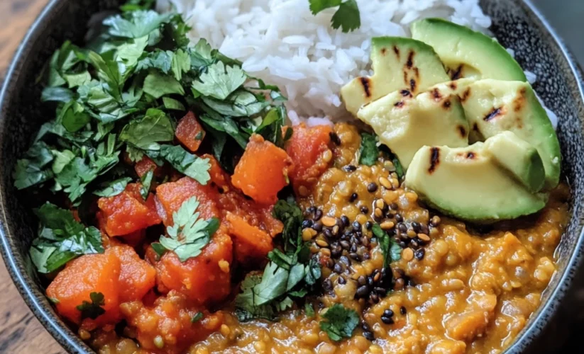 Vegan Red Lentil Dahl Image