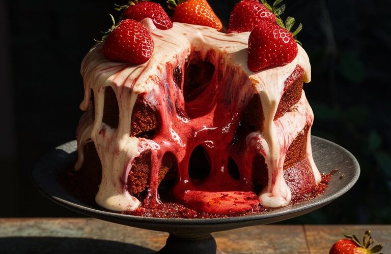 Strawberry Earthquake Cake Recipe 2025 – A Mind-Blowing Dessert!