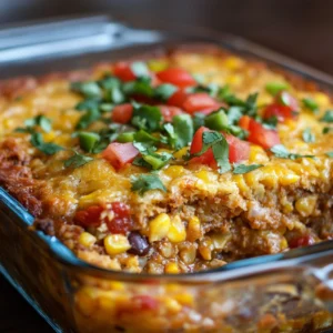 Mexican Cornbread Casserole
