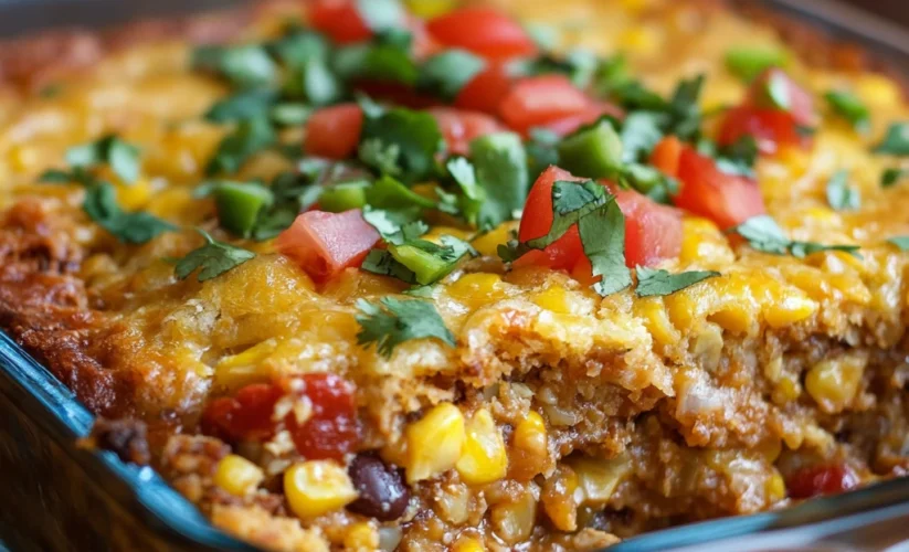 Mexican Cornbread Casserole Recipe with a Modern Flair